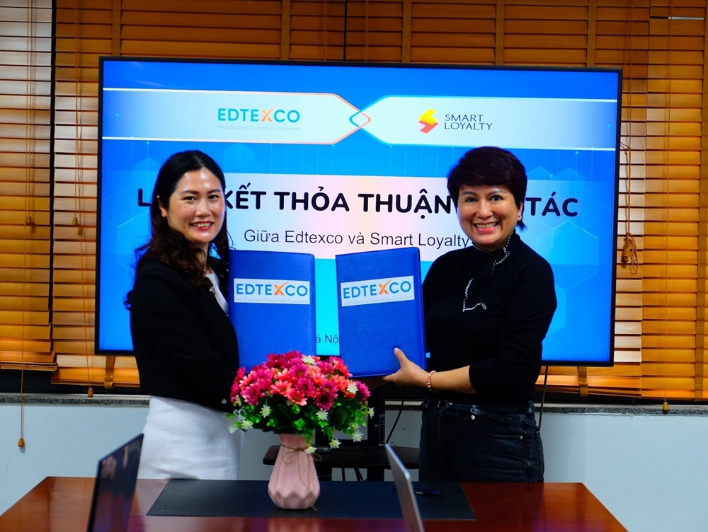 Lễ ký kết thỏa thuận hợp tác giữa EDTEXCO và SMART LOYALTY